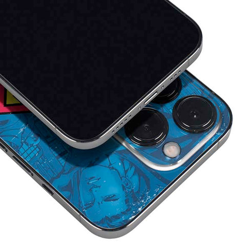 DC Comics Superman Logo Background Pattern iPhone 16 Pro Skin